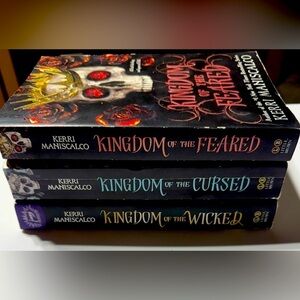 Kingdom of The Wicked 3 Book Bundle by Kerri Maniscalco.
